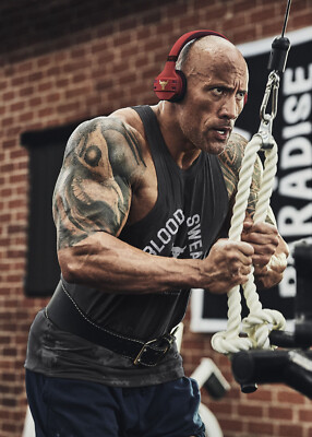 A4 Dwayne Johnson / The Rock Poster (brandneu)