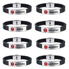 Bracciale di incisione personalizzato con corda rossa più