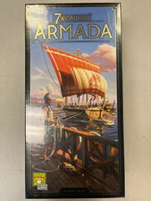 7 Wonders Armada Expansion Repos Production Games Board Game New! Seven Second E