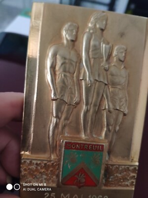MÉDAILLE SPORTIVE FOOTBALL Val D'Oise Bronze EUR 20,00 - PicClick FR