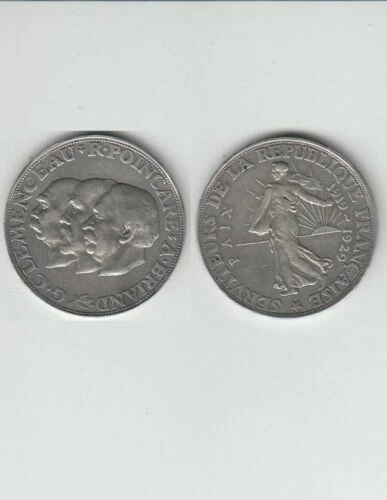 Pièces de monnaie françaises de 20 francs argent 1901 - 1999 à 40 francs