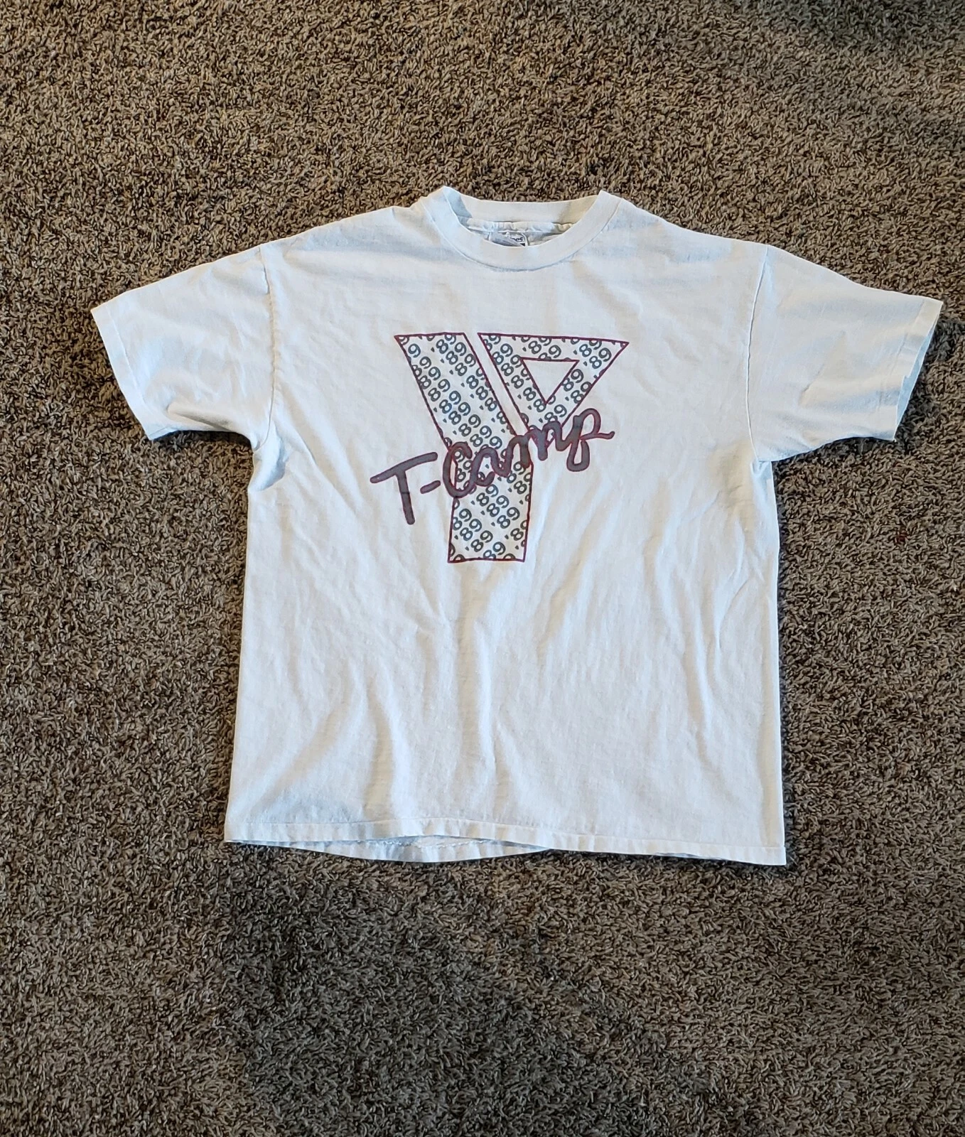 Vintage Texas A&M 89 YMCA T camp shirt