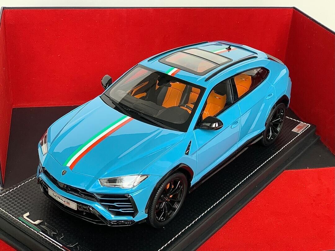 Lamborghini Urus (Blue) [MR Collection] 1/18 scale 1 OF 1 | eBay