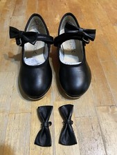 Girls Capezio tap shoes, Size 11.5 Youth