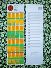  1 Each  96 TER-16 REGULAR "NOT Sure" TIP BOARD 101-124 Pull Tab Jar Ticket