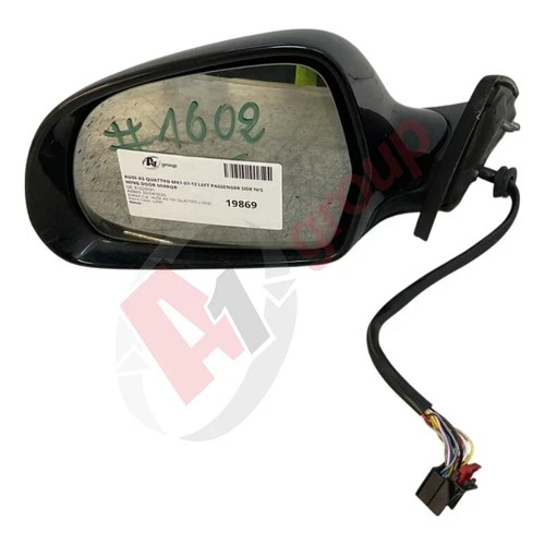AUDI A5 QUATTRO MK1 07-12 LEFT PASSENGER SIDE N/S WING DOOR MIRROR E1020931