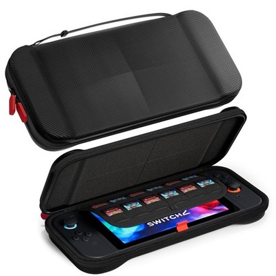 Nintendo Switch 2 Zubehör Set Tasche + Case + Displayschutz + Thumb Grips