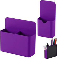 Magnetic Pen Holder,2 Pack Magnetic Dry Erase Marker Holder with Generous Compar