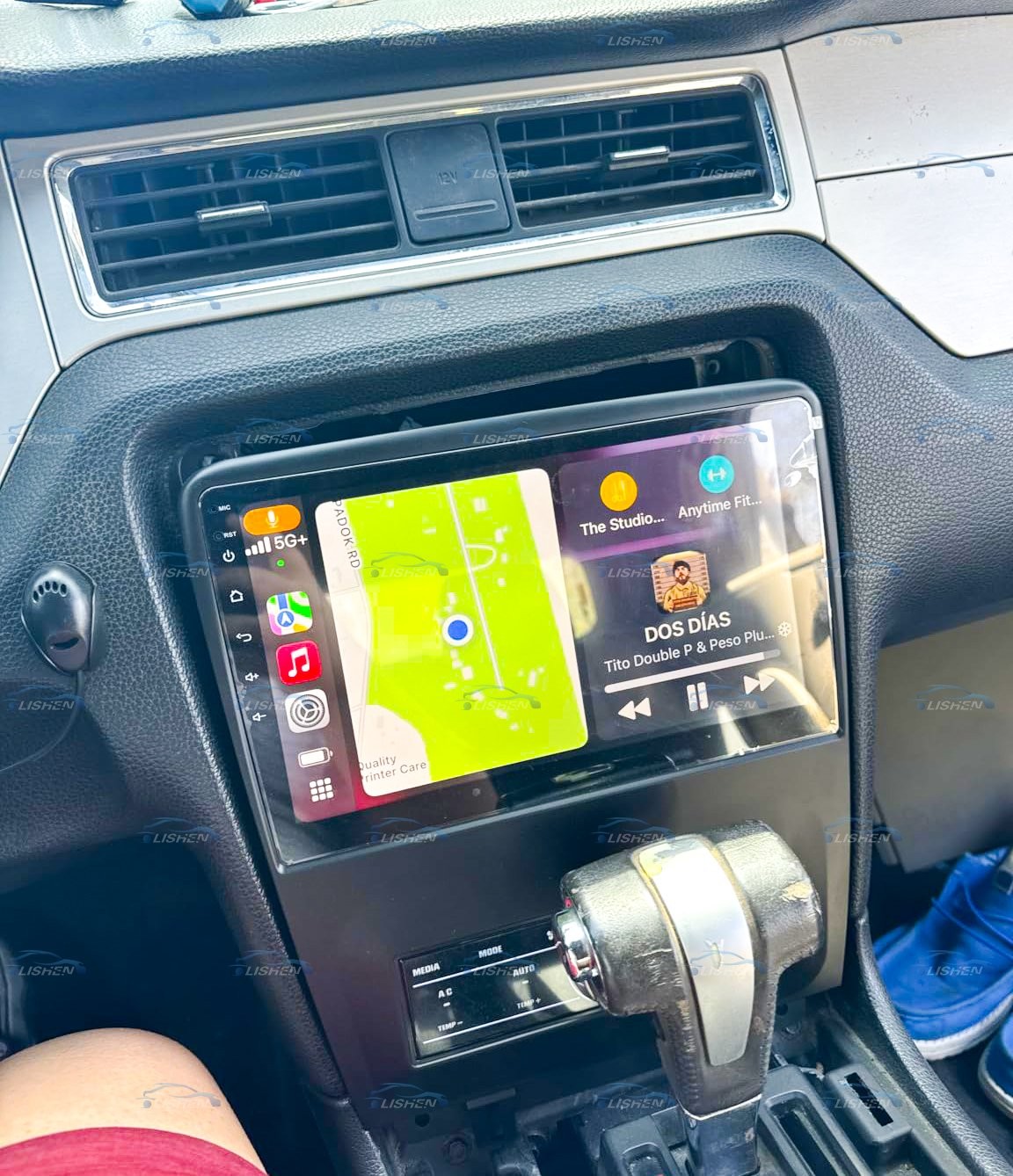 Apple Carplay For Ford Mustang 2010-2014 Android 15 Car Radio Stereo BT GPS Navi