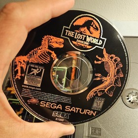 The Lost World Jurassic Park - Sega Saturn 1997 - CIB w Manual Great Disc Tested