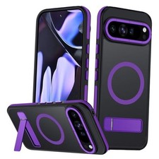 for Google Pixel 9 Pro Case, Compatible with MagSafe , Adjustable XL Purple