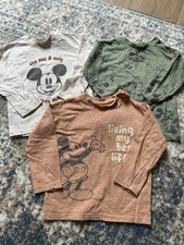 Disney Baby at George 3pc Outfit Set Mickey Mouse long sleeve tops 18-24m