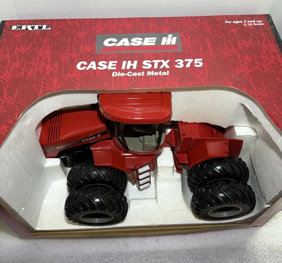 Ertl Case IH STX375 4WD Tractor With Duals, Diecast 1/16 - Image 2 of 4