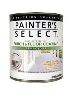 Painter's Select - Porch & Floor Semi-Gloss Tile Red - 1 qt