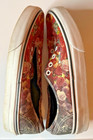 Vans Authentic Floral Print Slip-On Lace-Up Sneakers Men's Size 5 — photo 7