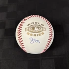 Yadier Molina 2006 World Series Autographed Baseball MLB Authenticated w/Case