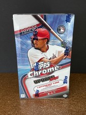 2025 TOPPS CHROME UPDATE SERIES BASEBALL FACTORY SEALED HOBBY BOX MLB
