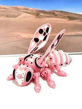 Articulated Cyber Bee, 3D Printed  Futuristic Cyber Bee, Stress Relief Desk Toy
