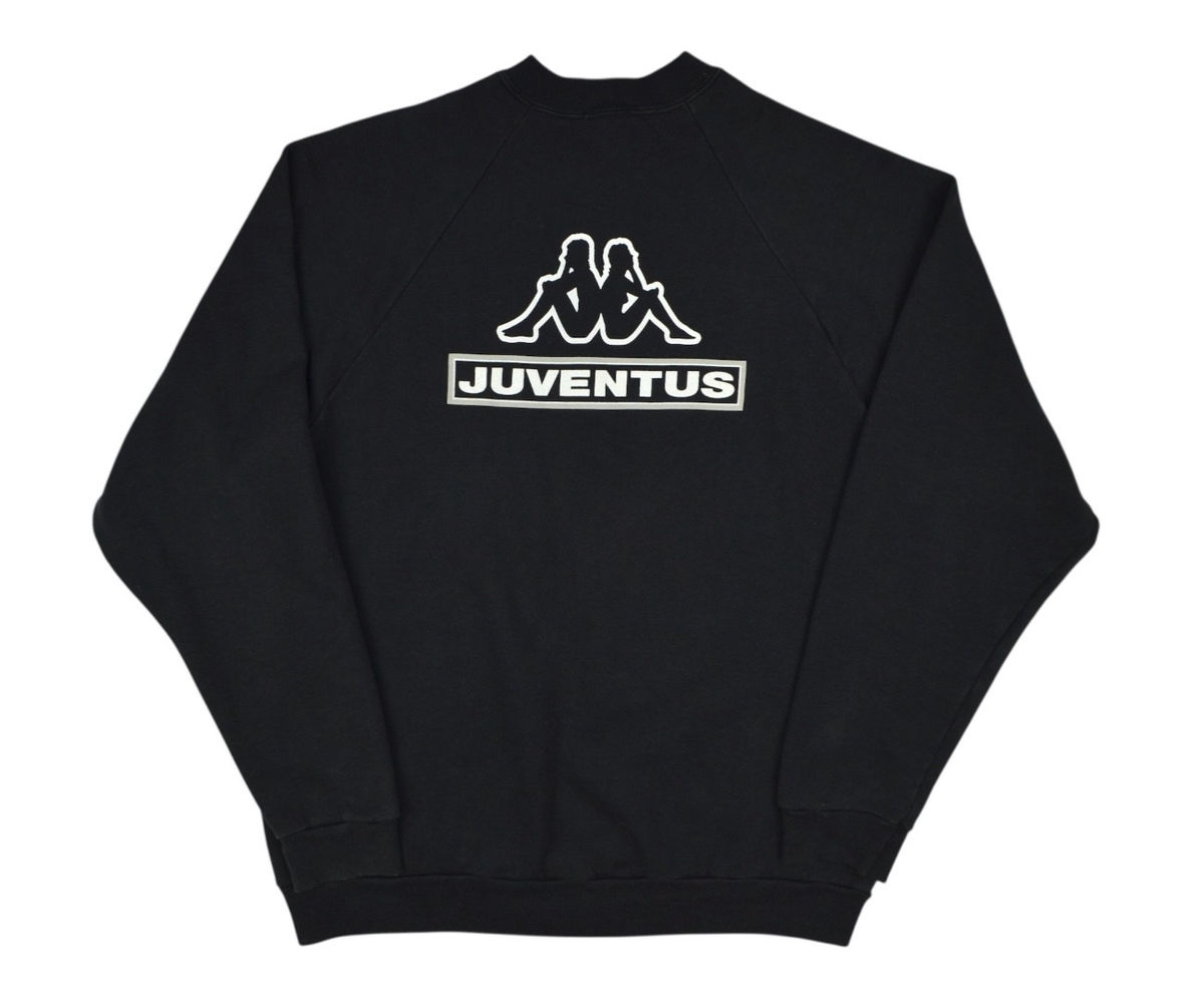 Vintage 90s Juventus Training Sweatshirt Original Kappa Size XL | eBay