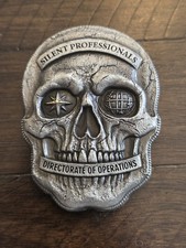 RARE! BIG! CIA - Directorate Of Operations - Silent Professionals Challenge Coin