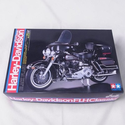 [Unmontiert] Tamiya 1/6 Harley-Davidson Schwarz Spezial Plastik Modellbausatz