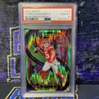 2024 PANINI SELECT PATRICK MAHOMES II #120 NEON GREEN SHOCK /499 PSA 10