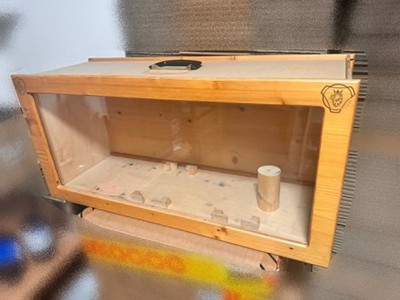 Transportbox für Tamiya LKW bis zu 4-Achser Holz 760x280x360mm