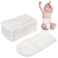 Healeved 8 Pcs Baby Belly Button Band  Baby Umbilical Cord One Size, White