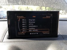 2015-2017 Audi A3 Gps Tv Display Color Screen Wnavigation Oem