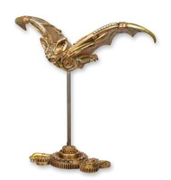 Steampunk-Figur Fledermaus Aus Kunstharz Replikat Retro Design Dekoration