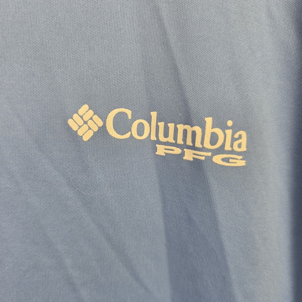 Columbia PFG Chemise Homme Bleu Texas Rangers Pull Sweat à Capuche