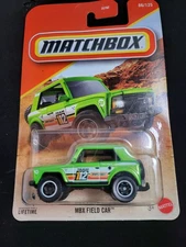 2026 Matchbox 06/125 MBX FIELD CAR Green New Near Mint