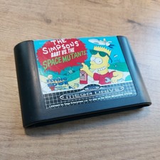 Thumbnail of ebay&reg; auction 298473496196 | Sega Mega Drive PAL the Simpsons: Bart vs the Space Mutants Spiel Cartridge Cart