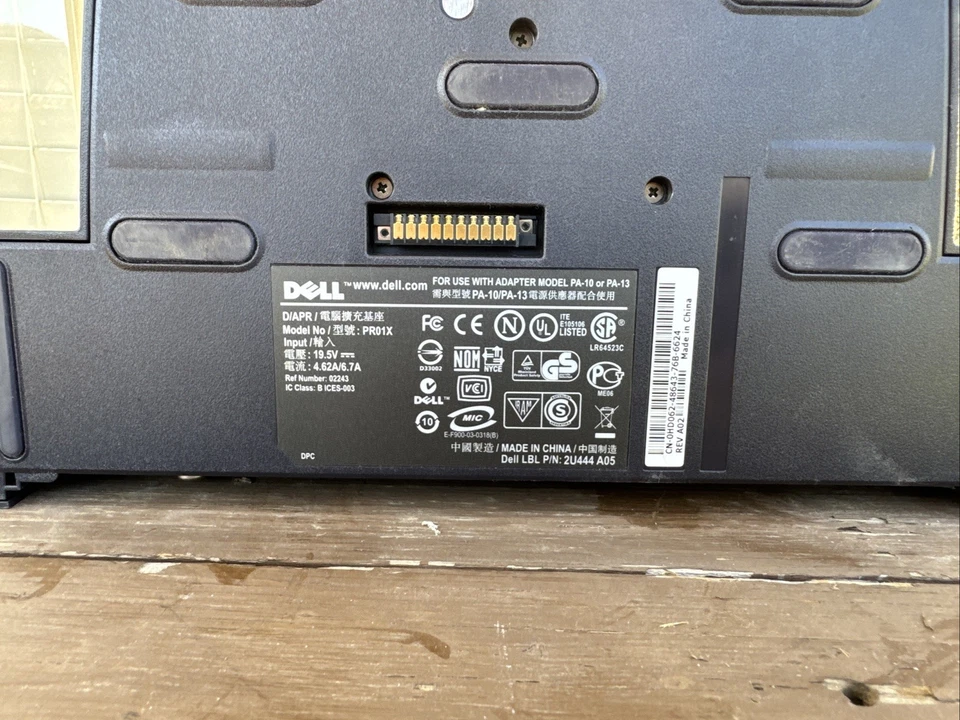 Estação de acoplamento replicador de porta avançada Dell PR01X D/Port para Latitude - Imagem 3 de 3