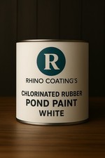 Chlorinated rubber white parlour & Agricultural paint