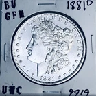 1881 O BU GEM MORGAN SILVER DOLLAR UNC MS+++ U.S. MINT RARE COIN 9919