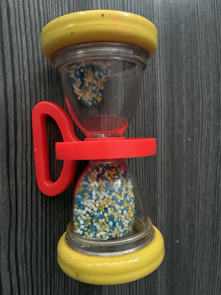 vintage fisher price 1970s Shake N Roll Rattle/ Mirror - Image 3 of 4