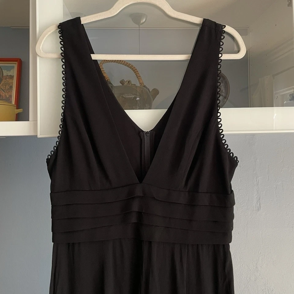 Mono Stone Cold Fox Negro Pierna Acampanada Sin Mangas Talla 2 Foto 2 de 4