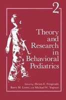 Theory And Research In Behavioral Pediatrics Hiram E. Fitzgerald