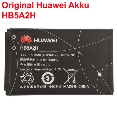 Original Huawei Akku HB5A2H U7510, U7519, U7520, U8100, U8110, U8500, EX300