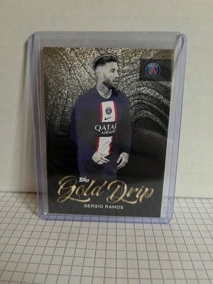 22/23 PSG Paris Saint-Germain Team Set Sergio Ramos Gold Drip no. 50