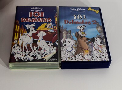 101 dálmatas 1 & 2 (Cintas VHS, Ediciones 1996 y 2003)