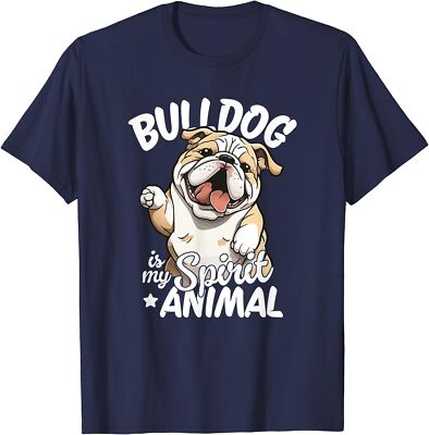 #ad Husky Is My Spirit Animal Dog Lover Tee Unisex T Shirt $15.49
