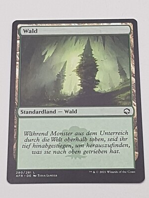 Magic the Gathering Wald AFR NM