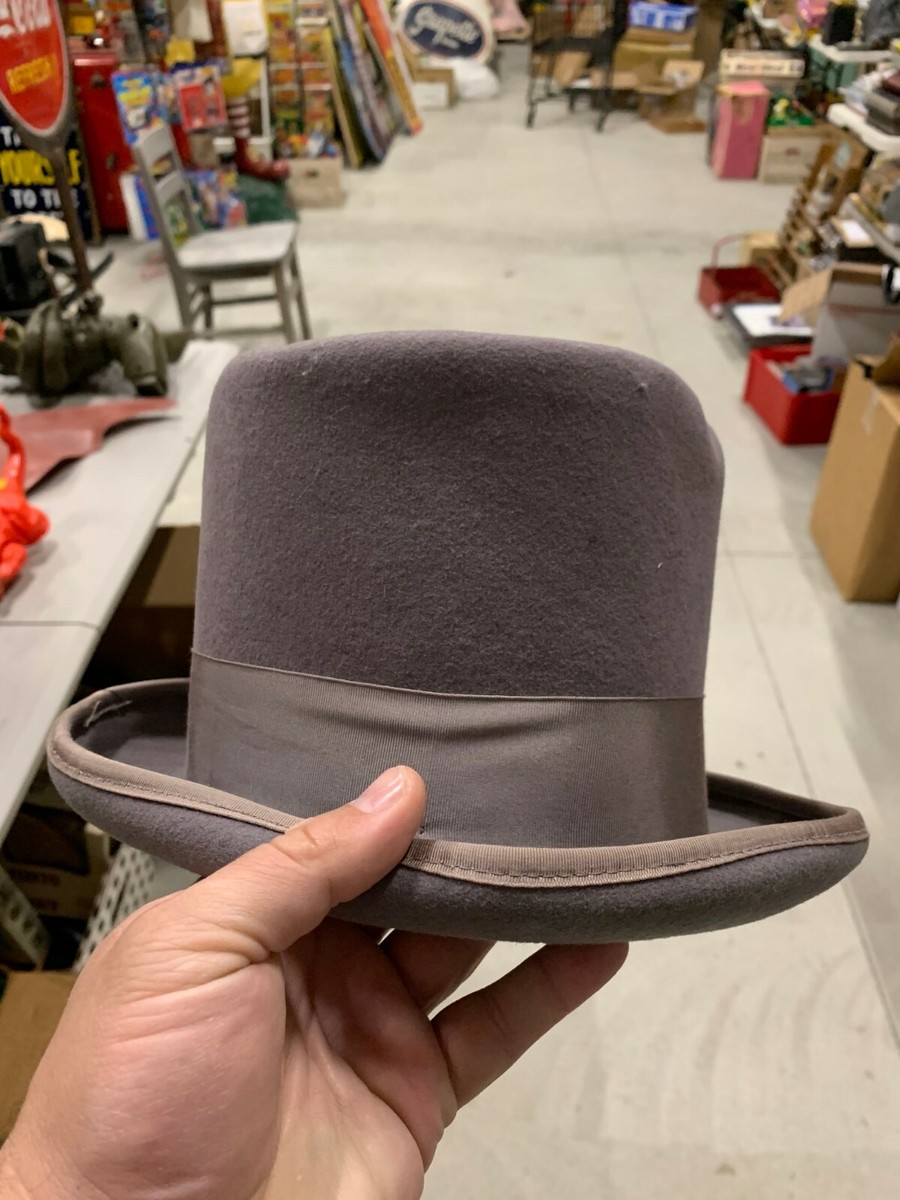 Vintage Mad Hatter Lilac Color Top Hat Alice in Wonderland Dorfman