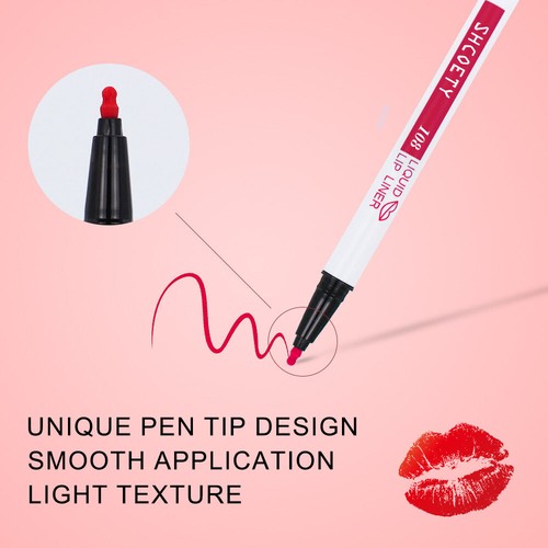 Liquid Lip Liner Long Lasting Lip Stain Quick Drying Natural Lipstick Pen Matte. - Picture 18 of 104