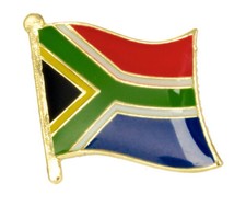 SOUTH AFRICA Flag Pin Badge