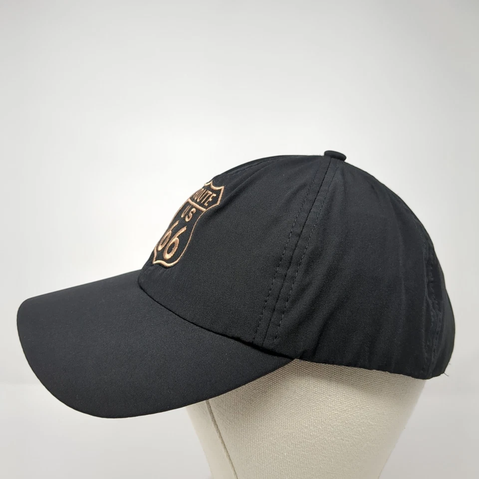 Кепка с ремешком US Route 66 черная один размер регулируемый американский флаг - Изображение 3 из 4