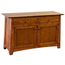 MISSION / ARTS AND CRAFTS SOLID QUARTER SAWN OAK CABINET - MODEL A34 on The Hot Collector