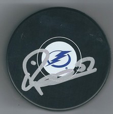 AUTOGRAPHED VALTTERI FILPPULA Tampa Bay Lightning Hockey Puck - w /  COA